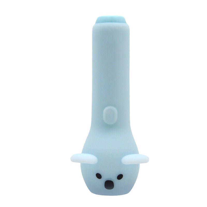 Koala Rechargeable Kids Flashlight, Toy Light with Hanging Lanyard