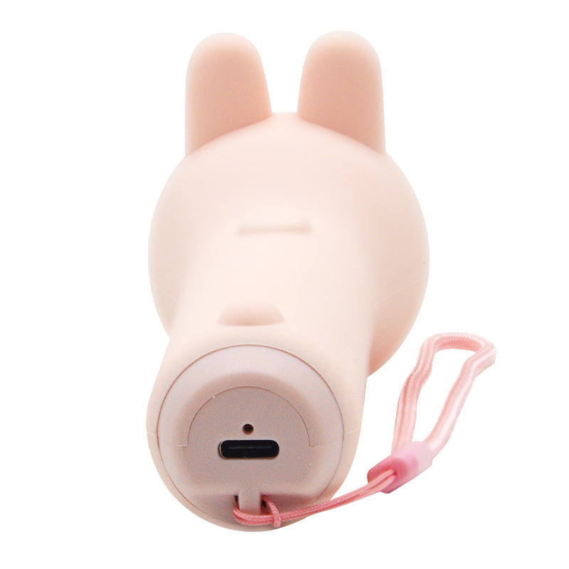 Bunny Rechargeable Kids Flashlight, Toy Light with Hanging Lanyard