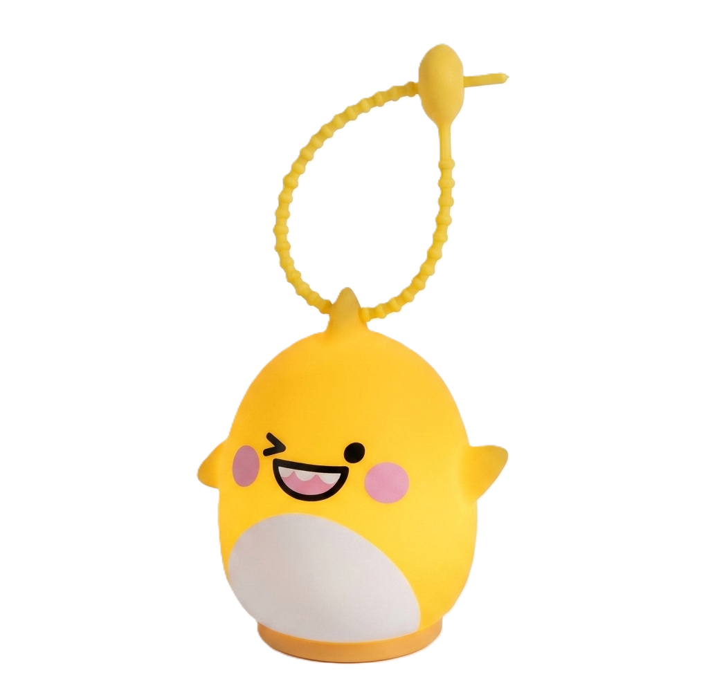 Shaarkmango Keychain Night Light | Cute Backpack Charm Lamp | Nursing Light